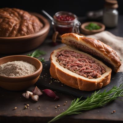 Burebrot - Serbian Stuffed Bread