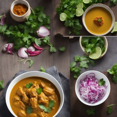 Burmese Chicken Curry with a Note by Note Twist