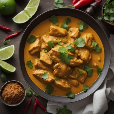 Burmese Coconut Chicken Curry