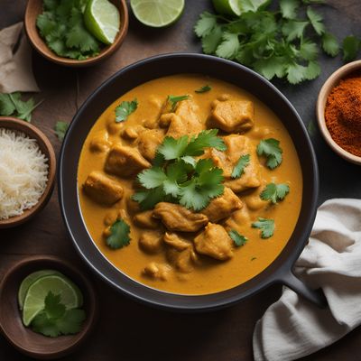 Burmese Coconut Chicken Curry