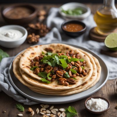 Burmese-inspired Coconut Naan