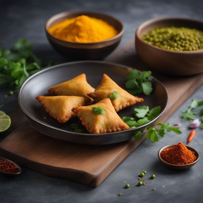 Burmese-inspired Spiced Vegetable Samosas