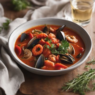 Cacciucco - Tuscan Seafood Stew