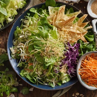 Chinese-style Caesar Salad