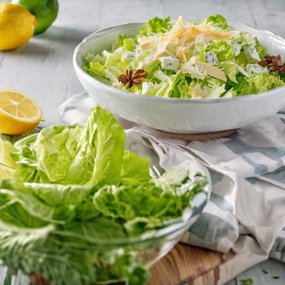 Classic Caesar Salad with a Latvian Twist