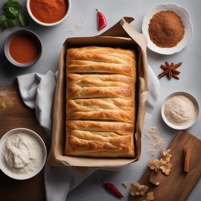 Cajun Cream Cheese Strudel