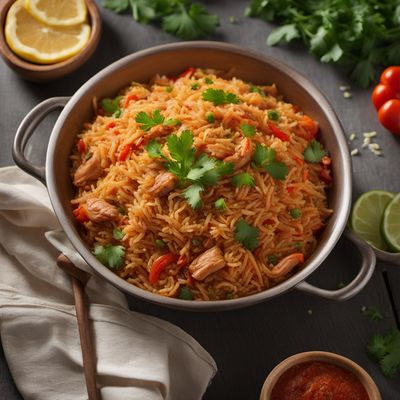 Cajun-inspired Yakhni Pulao