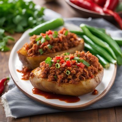 Cajun Stuffed Potatoes