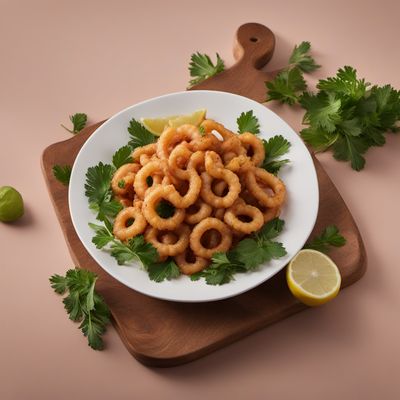 Calamares encebollados with a Twist