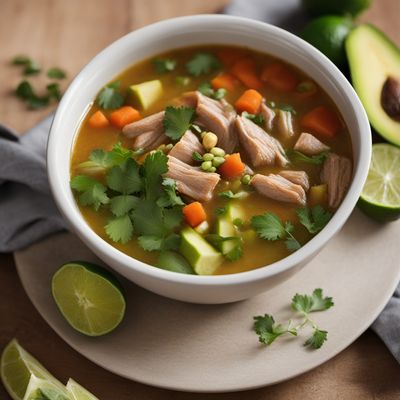 Caldo Tlalpeño with a Twist