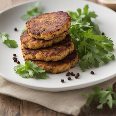 California-style Tofu Patties with Fresh Herbs