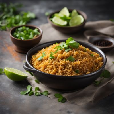 Cambodian-style Bulgur Pilavı