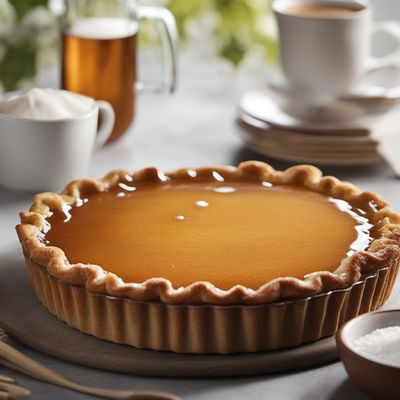 Canadian Maple Pudding Tart