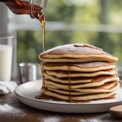 Canadian Maple Ricotta Pancakes