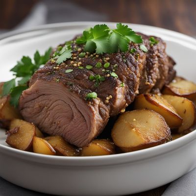 Cantonese-style Baked Lamb with Potatoes