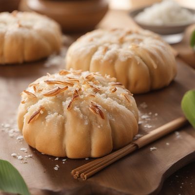 Cantonese-style Coconut Buns