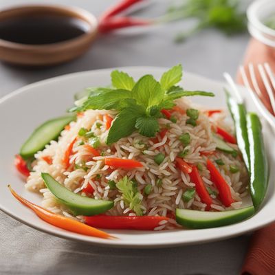 Cantonese-style Rice Salad