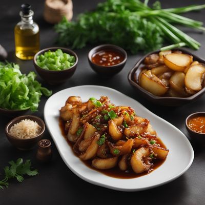 Cantonese-style Squid and Potatoes