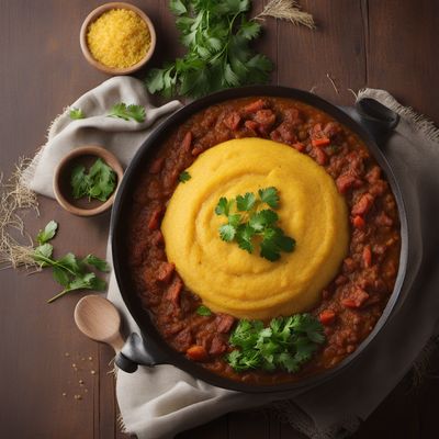 Cape Verdean-style Polenta with Salted Meat