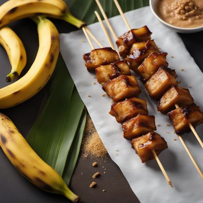 Caramelized Banana Skewers