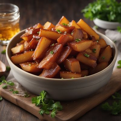 Caramelized Potatoes with a Philly Twist