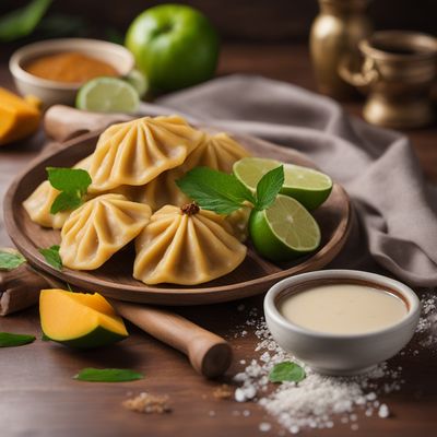 Caribbean Chinese Fruit Dumplings