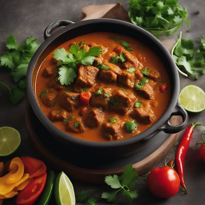 Caribbean Spiced Lamb Curry