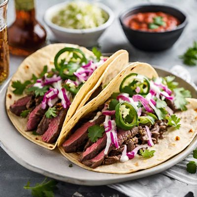 Bavarian-style Carne Asada Tacos