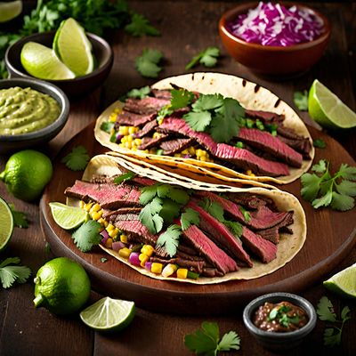 Carne Asada Tacos with a Brazilian Twist