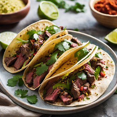 Moroccan-inspired Carne Asada Tacos