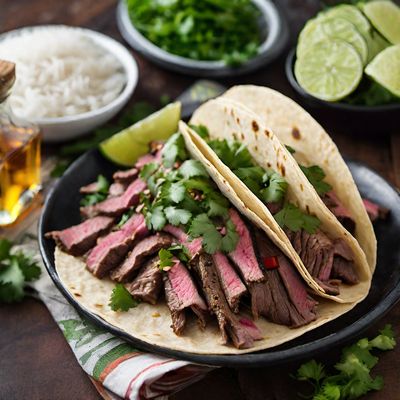 Taiwanese-style Carne Asada Tacos