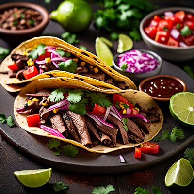 Vegetarian Carne Asada Tacos