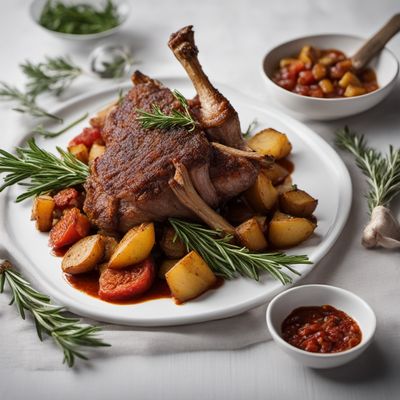 Castilian-Leonese-style Roasted Lamb