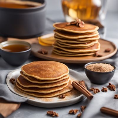 Central African Plantain Pancakes with Honey Glaze