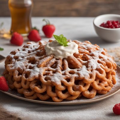 Central African Spiced Funnel Cake