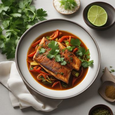 Central Asian Spiced Braised Fish