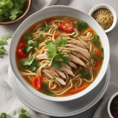 Chadian-style Chicken Noodle Soup