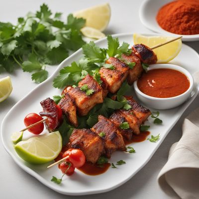 Chadian-style Grilled Fish Skewers