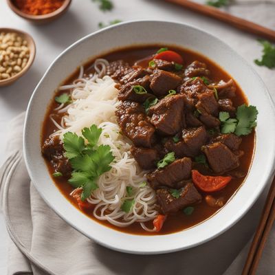 Chanasan Makh - Mongolian Spiced Lamb Stew