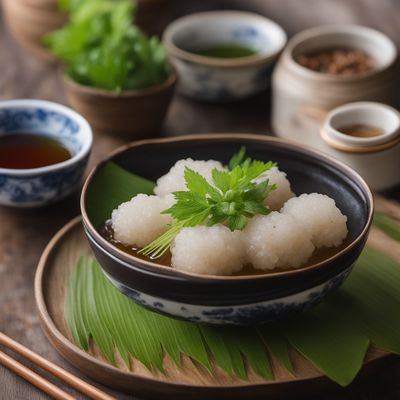 Chè Trôi Nước - Sweet Glutinous Rice Balls in Ginger Syrup