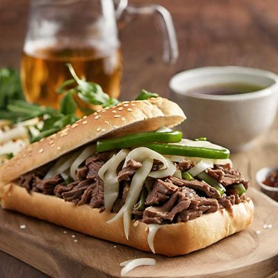 Korean-Style Cheesesteak