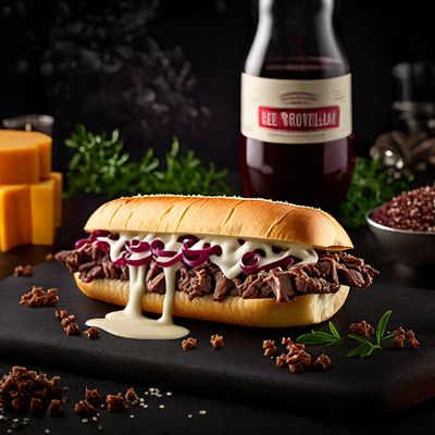 Molecular Gastronomy Cheesesteak