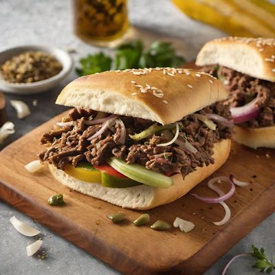 Puerto Rican Cheesesteak