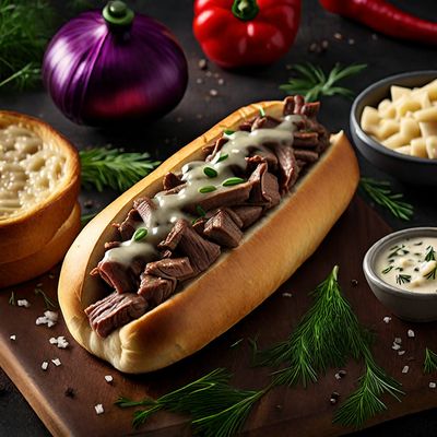 Russian-Style Cheesesteak