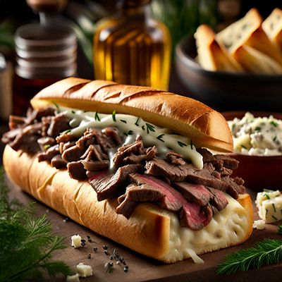 Russian-Style Cheesesteak