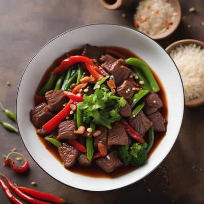 Chen Pi Beef Stir-Fry