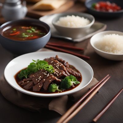 Chen Pi Beef with a Devon Twist