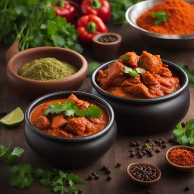 Chettinad Chicken Curry with Vegetables