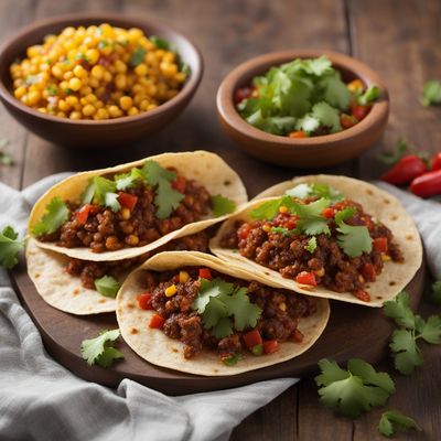 Chicatanas Tacos with Spicy Salsa