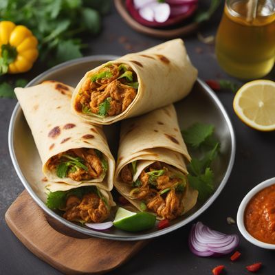 Chicken Kathi Roll